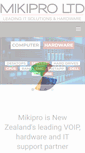 Mobile Screenshot of mikipro.co.nz